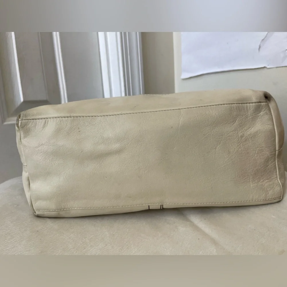 Coach Hampton Weekend color block leather tote bag - Picture 9 of 15